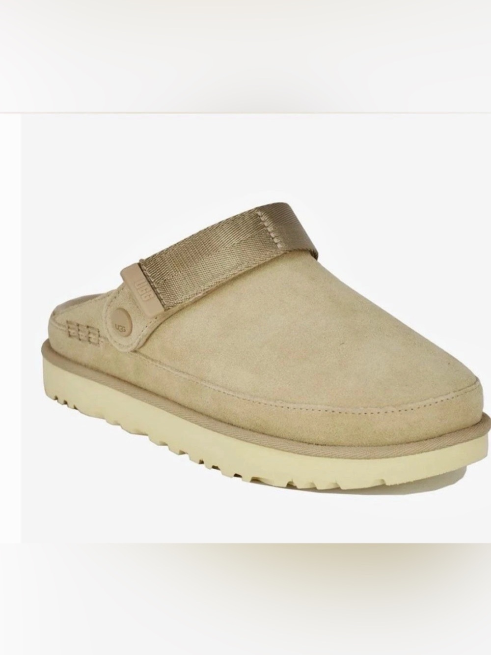UGG Goldenstar Clog Suede women’s Clogs in Beige